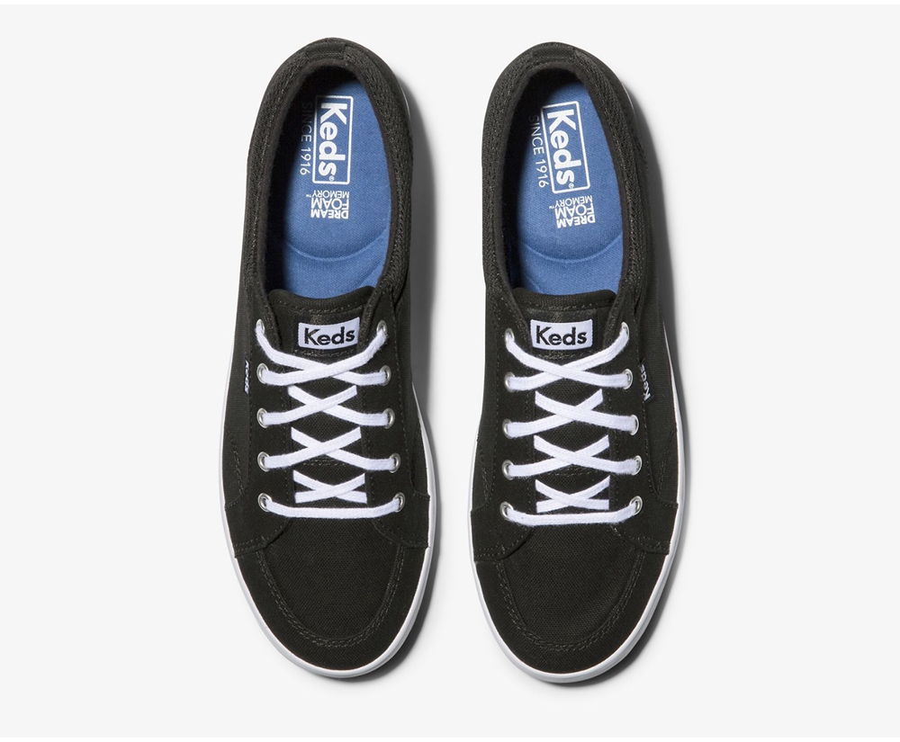 Keds Sneakers Black - Center - Womens FTMEXP-092